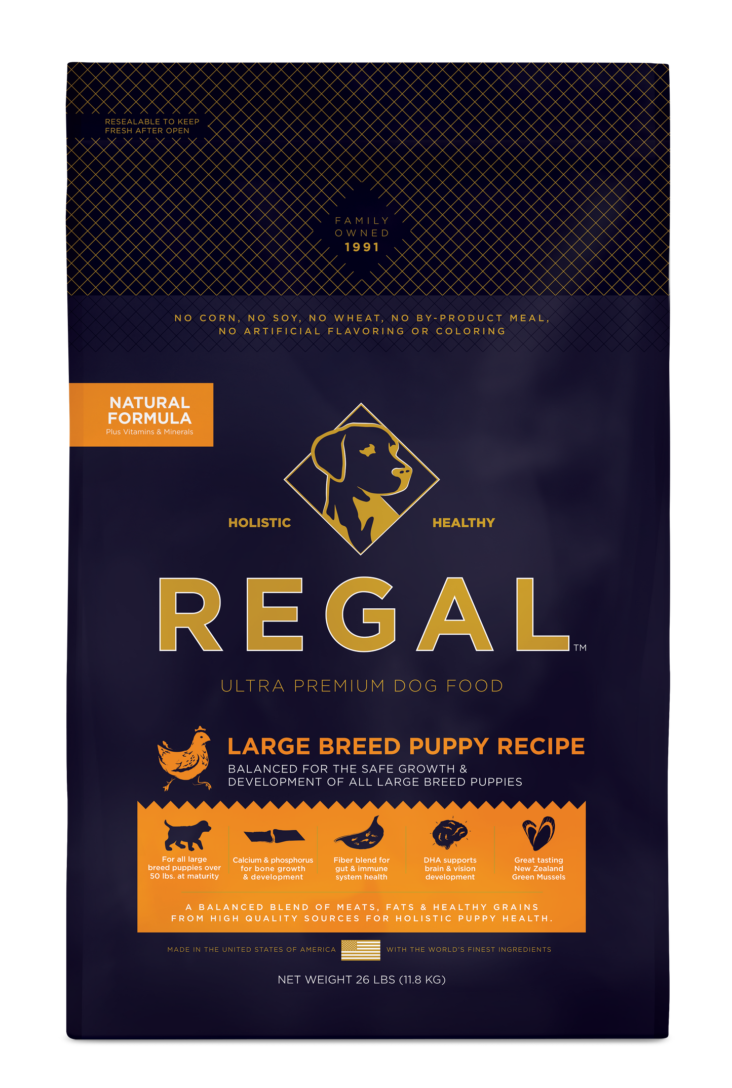 
                  
                    Regal Large Breed Puppy Recipe
                  
                
