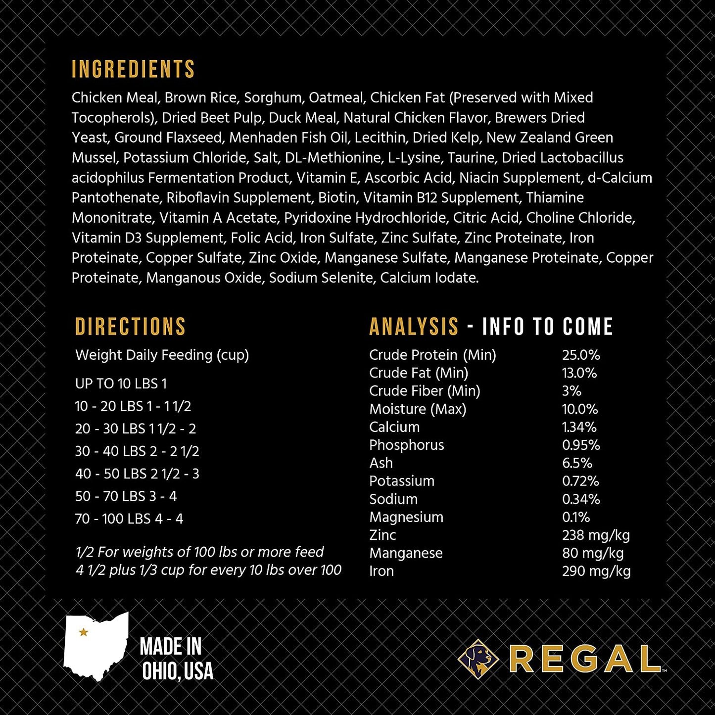 
                  
                    Regal Farmhouse (Chicken/Duck) Recipe
                  
                